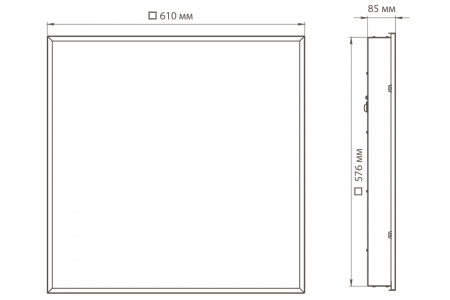 Светильник ОФИС IP54 СВО 33 Вт LE-СВО-03-040-0611-54Д-STABILAR2-3 – №3