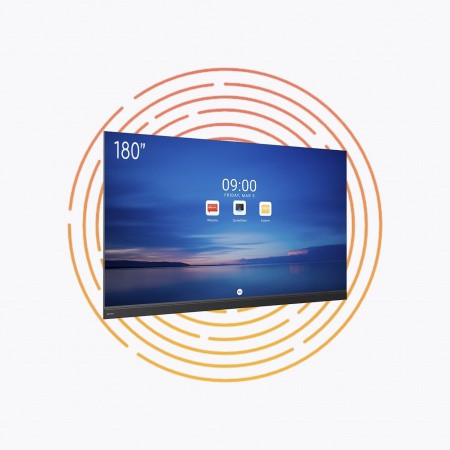 Светодиодный экран QStech All-in-One XWALL PLUS 180-20, шаг пикселя 2.08 мм, разрешение 1920х1080, размер 4010x2365x28.5 мм, яркость 550 нит, ОС Android, встроенная звуковая система 2х30 Вт, интегрированный контроллер. Интерфейсы – HDMI, USB-A, USB-C, WI- – №1