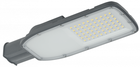 Светильник светодиодный ДКУ 1004-100Ш 3000К IP65 серый IEK – №1