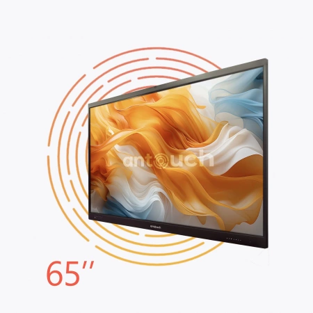 Интерактивная панель AnTouch ANTP-65-20icG3.1 65", ANDROID 14.0, 8 Гб / 128 Гб, 4К, 400 лм, камера 13 Мп, 8 микрофонов, датчик движения, Type-С, Miracast, Dlna, AirPlay, WI-FI – №1