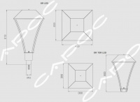 Светодиодный уличный светильник Оредеж LED OR TOR LED*
