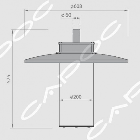 Светодиодный уличный светильник Тодес LED TOD LED M – №2