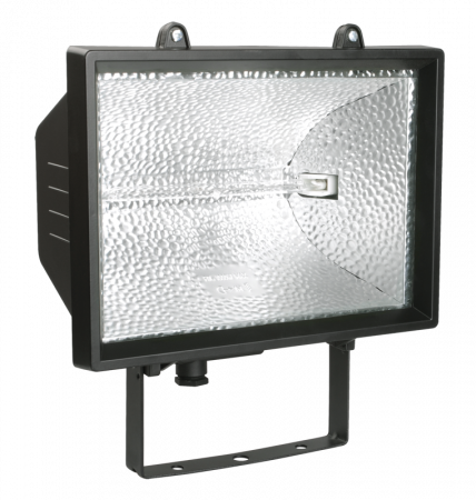 Прожектор галогенный ИО1500 IP54 черный IEK – №1