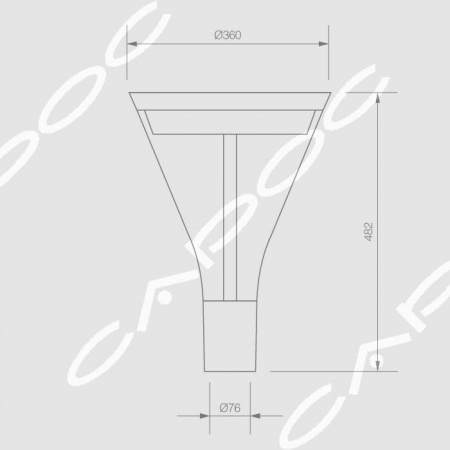 Светильник уличный светодиодный Авеню LED AVN SM 35 (AVENU LENS 35 SM) – №2