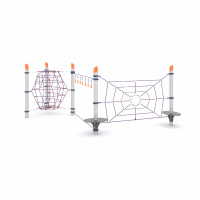 Игровой канатный комплекс Бочка