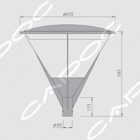 Светильник уличный светодиодный Мартини LED MAR LED – №2