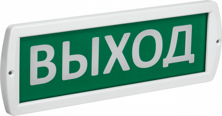 Оповещатель охранно-пожарный световой Т 220 \"Выход\" 220В IP52 IEK – №1